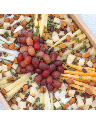 Italian and French Cheese Platter served with Red Grape Nuts and Bread  (10-12 pax)